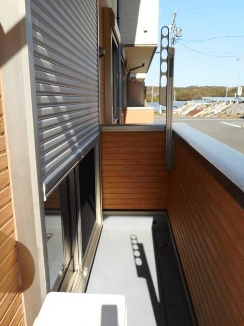 12/24 バルコニー