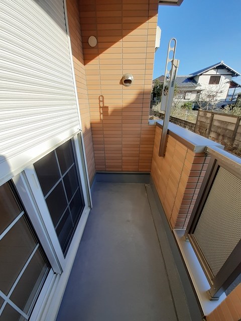 12/24 バルコニー