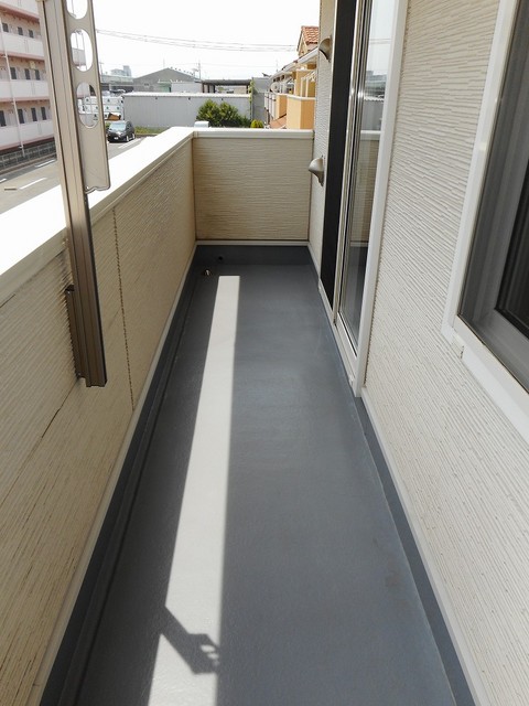12/23 バルコニー