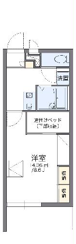 レオパレスE.T.Rの間取り