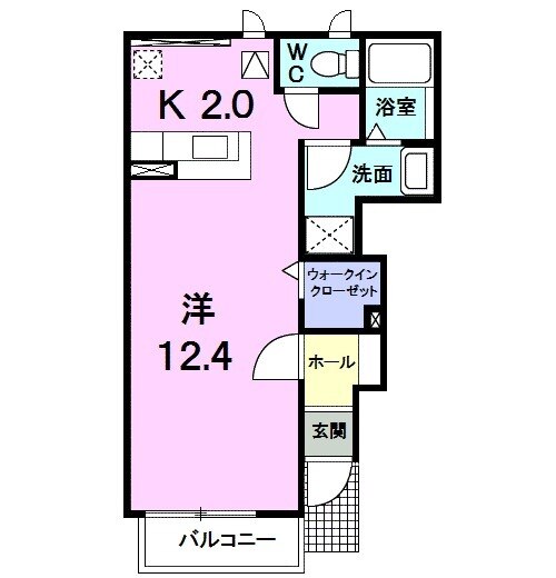 サンフラワーAの間取り