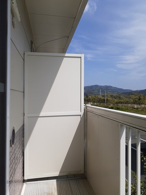 12/24 バルコニー