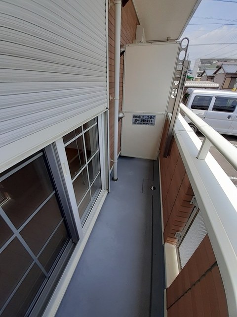 12/24 バルコニー