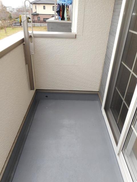 12/24 バルコニー