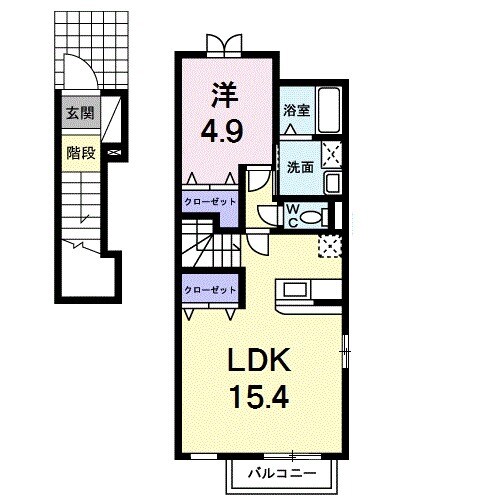 アヴァンツァーレ・イーストの間取り