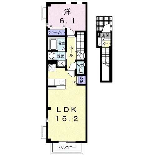 プラタ エムⅠの間取り