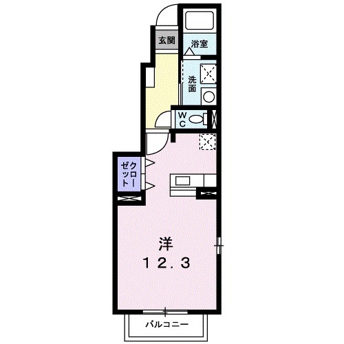 カーサ グラシア ソラードの間取り