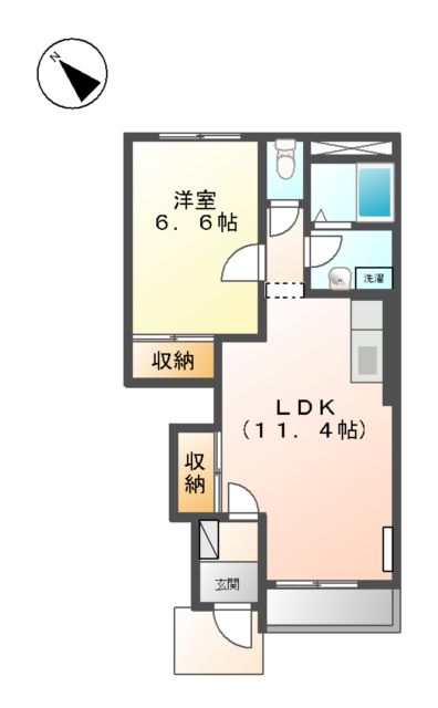 Ｋ・フォルティアの間取り