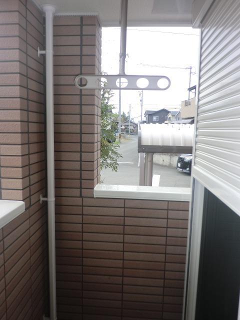 12/24 バルコニー