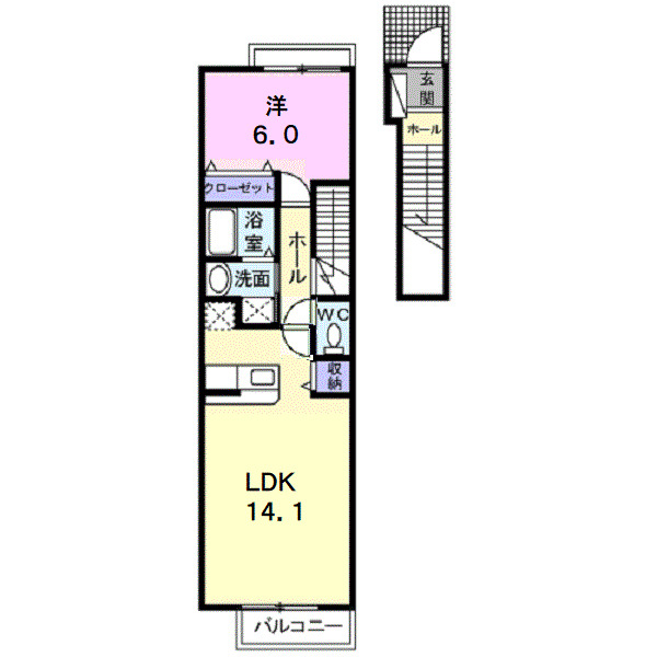 フレスクーラの間取り