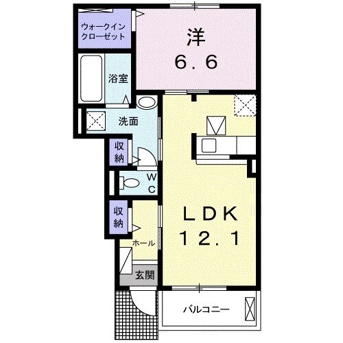 イマージュの間取り