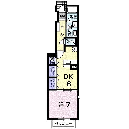 アルカンシェルの間取り