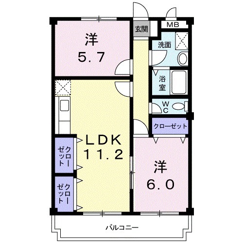 URBAN HILLの間取り