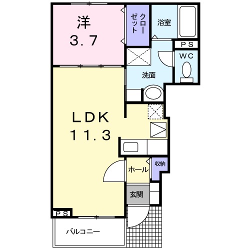 Eterno Fioreの間取り