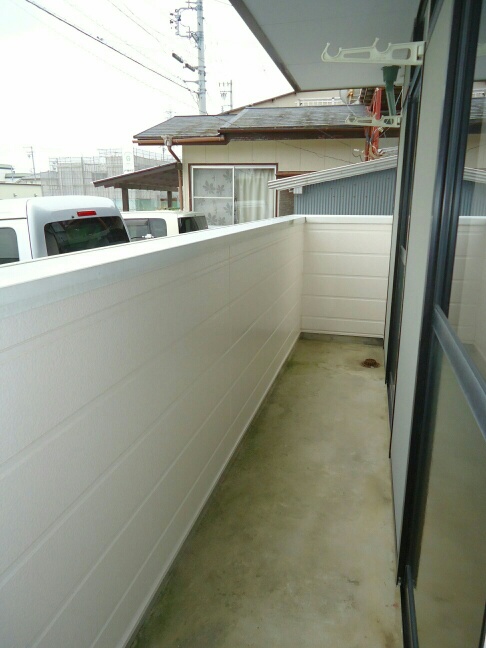 12/23 バルコニー