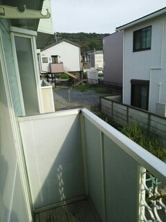 12/24 バルコニー