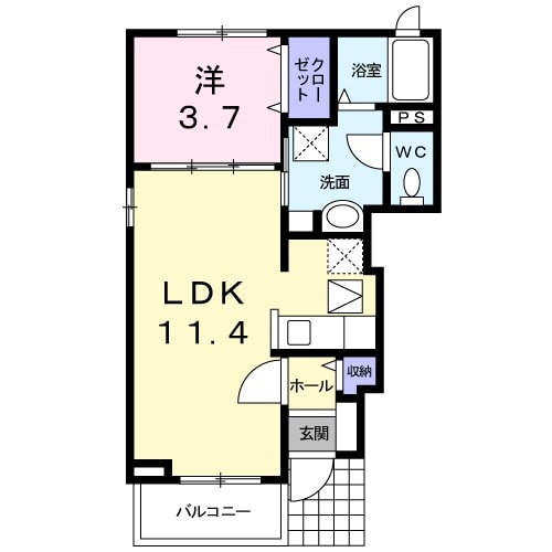 ケープパレス牛込の間取り