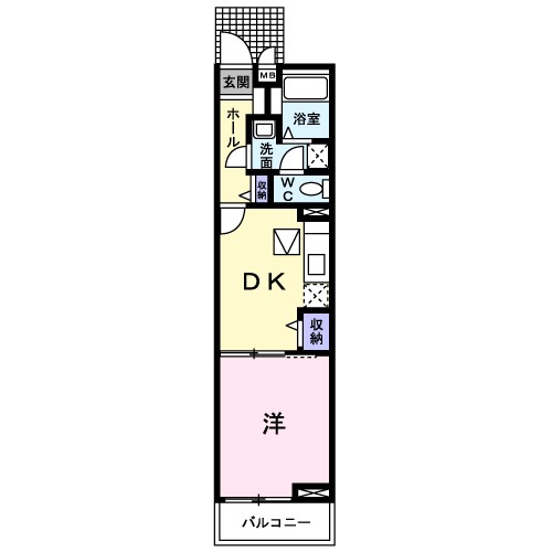サンシャインニシダの間取り