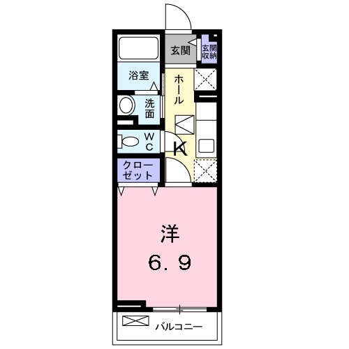 メゾン ジェルメの間取り