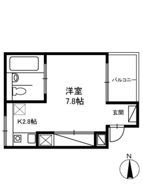 主原E-SITEの間取り