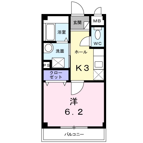 ドゥ-アルモニ-の間取り