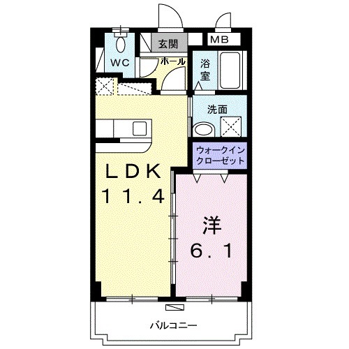 サングローブⅢの間取り