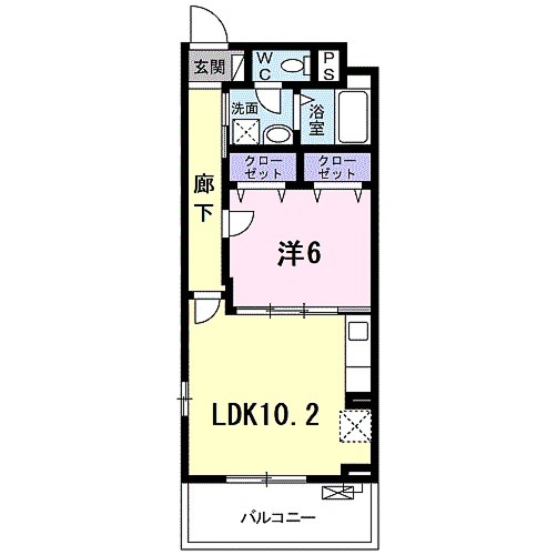 エスポワールの間取り