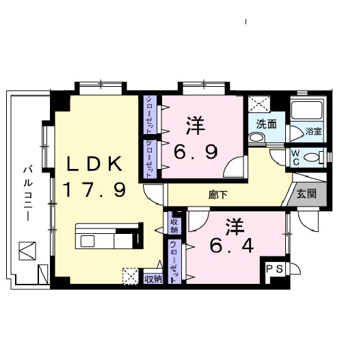 エスタシオンの間取り