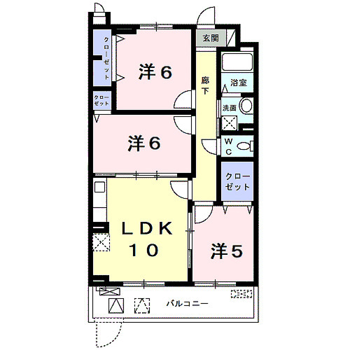 エスポワールの間取り