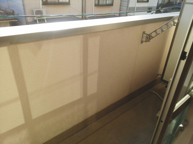 12/24 バルコニー