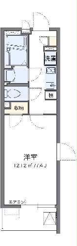 クレイノベルフルールの間取り