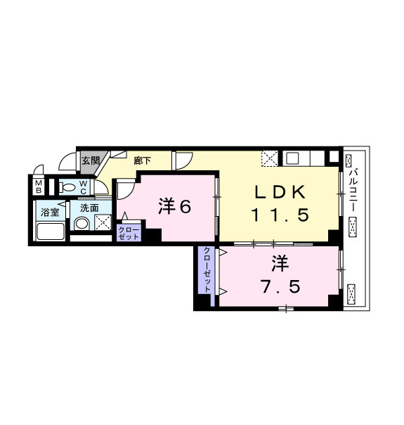 Sausalitoの間取り