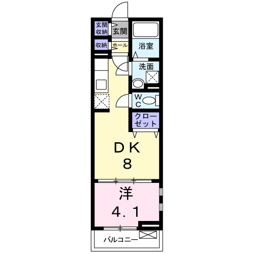 フレーシュメゾン F・Mの間取り