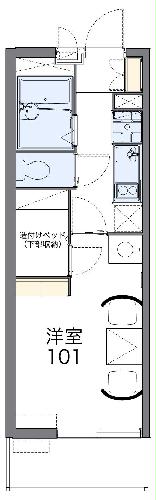 レオパレスUrban桂坂の間取り