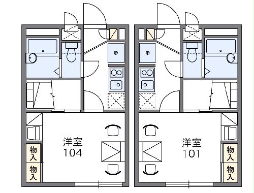 レオパレス国際通りの間取り