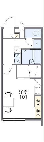 レオパレスMoriの間取り