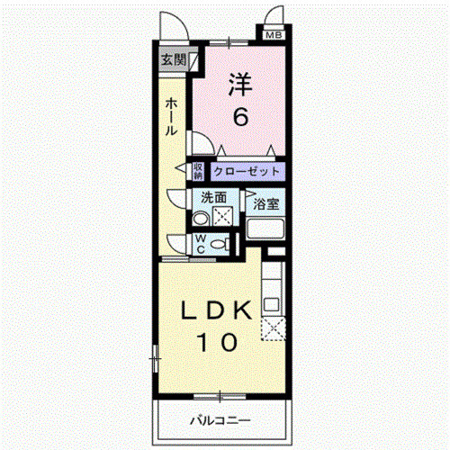 エスポワールの間取り