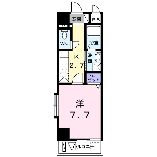 シティーライフ・プラシードの間取り