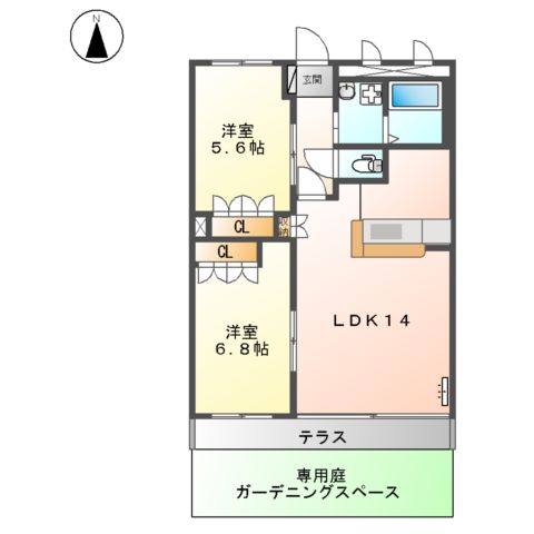 ラディアントの間取り