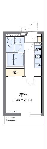 クレイノSHIN OSAKAの間取り