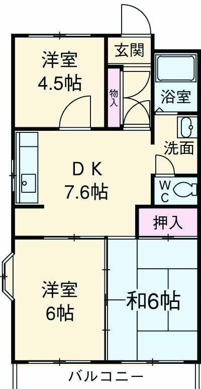 スペース241の間取り