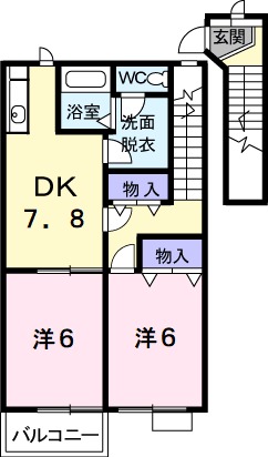 コンチェルトの間取り