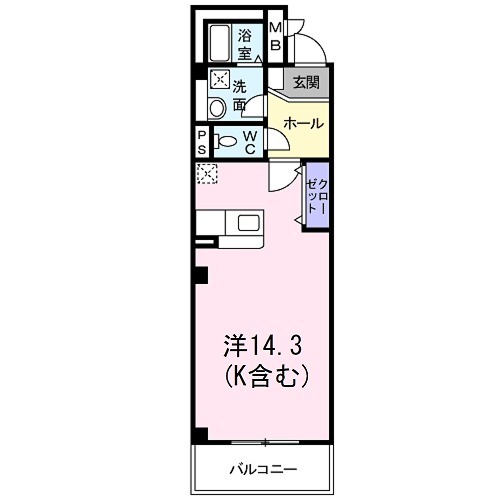 SPRING COURTの間取り