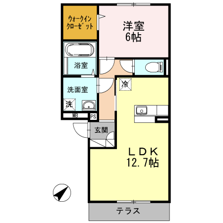 カンブリア ガーデンの間取り