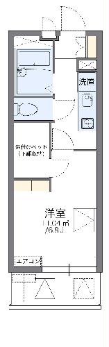 レオパレスSOARERⅢの間取り