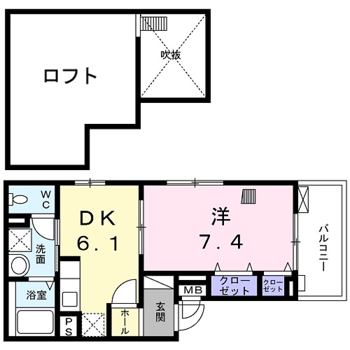 フィアクローバーの間取り