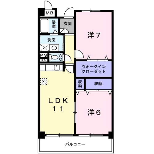 クエストオブインフィニティ-の間取り