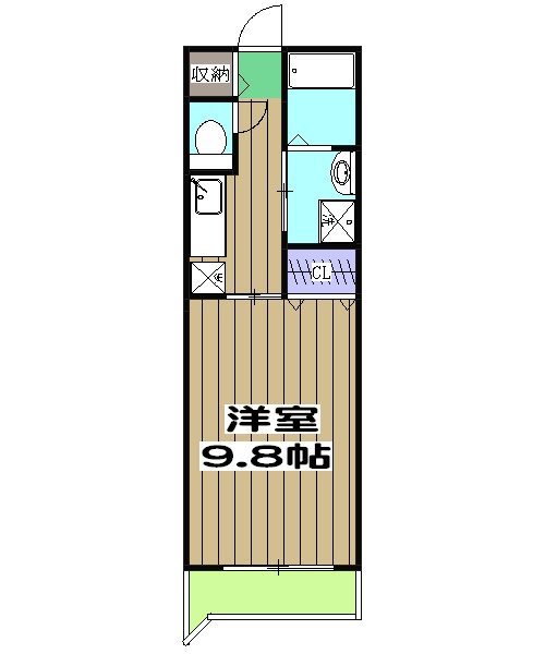 ランデュール岩崎の間取り
