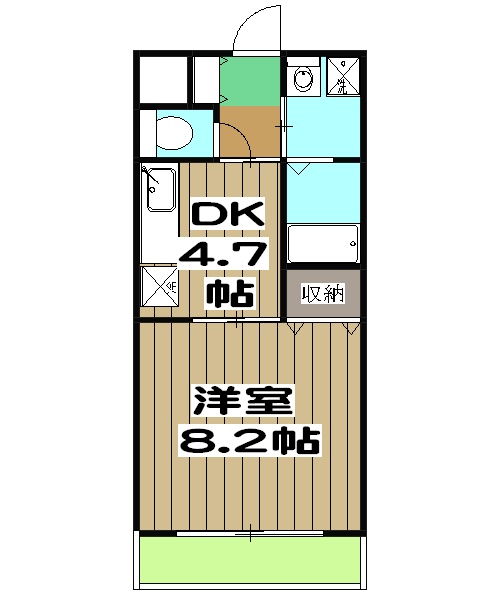 ポールスタラの間取り