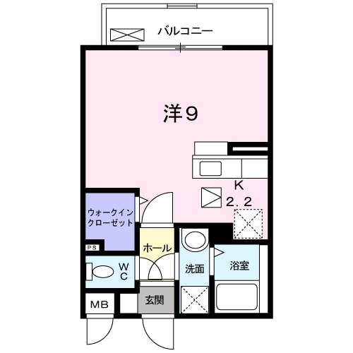 フリーデ千里丘の間取り